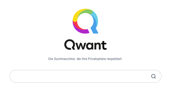 Französische Suchmaschine Qwant