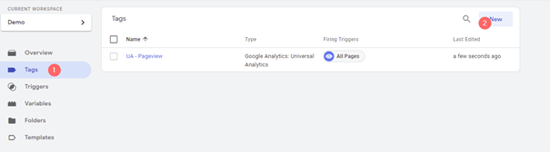 Google Analytics Event-Tag anlegen